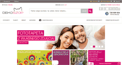 Desktop Screenshot of dekoszop.pl